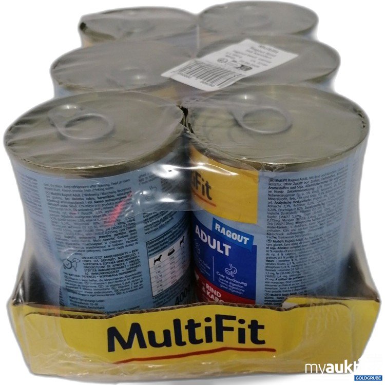 Artikel Nr. 888645: Multifit Ragout Rind mit Karotten 6x400g