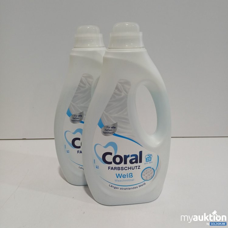 Artikel Nr. 894645: Coral Farbschutz Waschmittel 2x1,15L