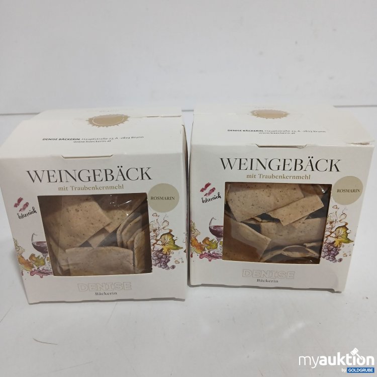 Artikel Nr. 903645: Weingebäck mit Traubenkernöl Rosmarin 