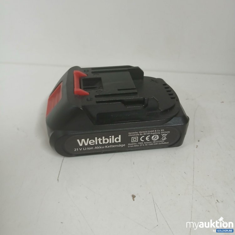 Artikel Nr. 912645: Weltbild 21V Li-ion Akku-Kettensäge 