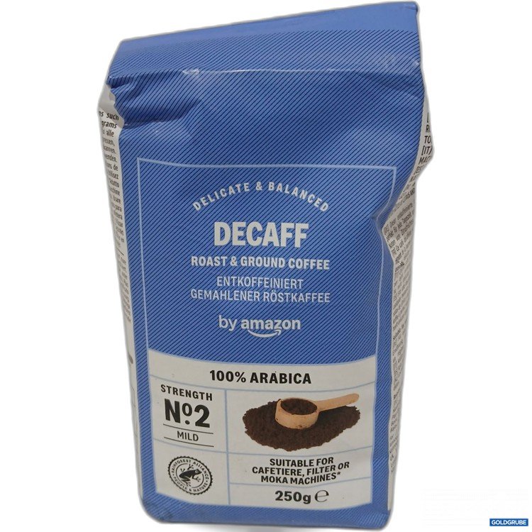 Artikel Nr. 950645: Decaff Entkoffeiniert gemahlener Röstkaffe 250g 
