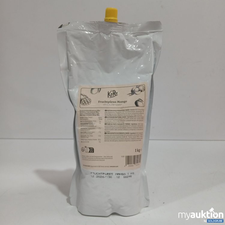 Artikel Nr. 952645: KoRo Früchtepüree Mango 1kg 