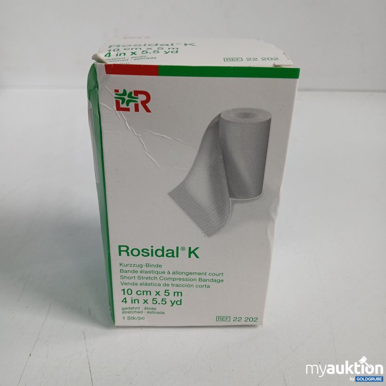 Artikel Nr. 959645: LR Rosidal K Kurzzug Binde 10cmx5m 