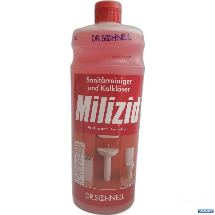 Artikel Nr. 977645 Artikel Nr. 977645: Dr. Schnell Sanitärreiniger und Kalklöser Milizid 1L