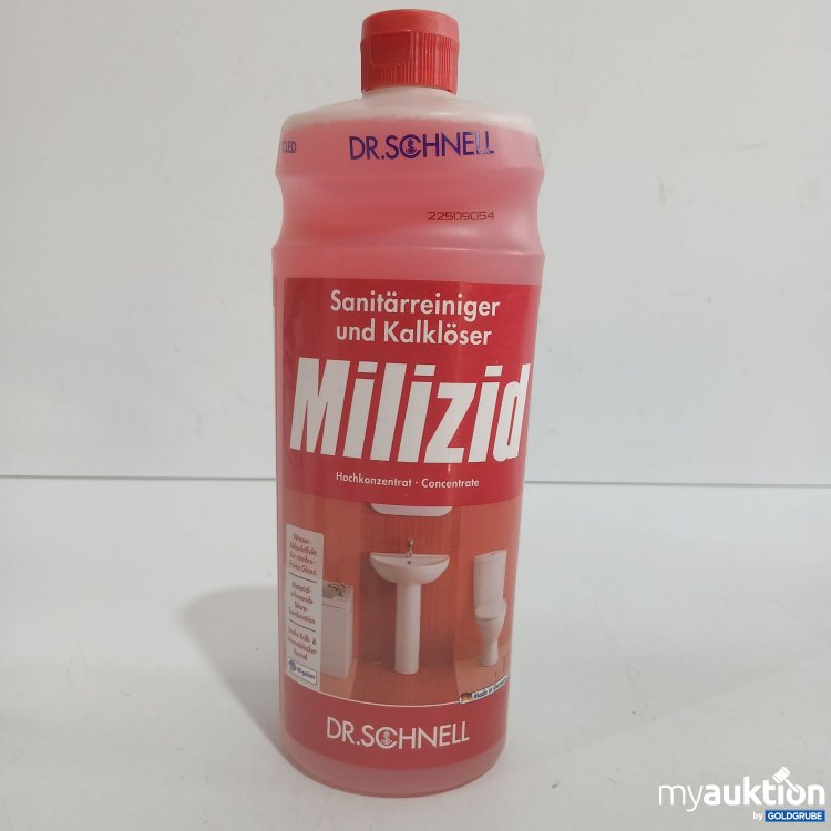 Artikel Nr. 977645 Artikel Nr. 977645: Dr. Schnell Sanitärreiniger und Kalklöser Milizid 1L