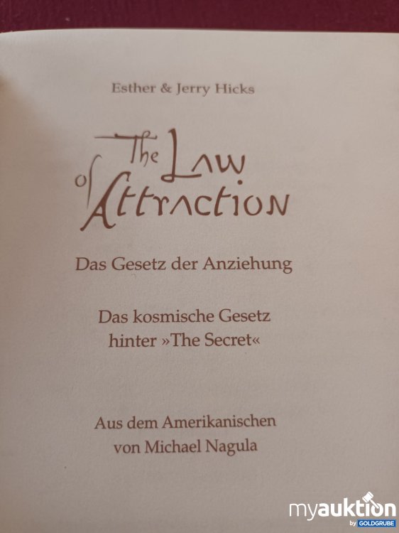Artikel Nr. 999645 Artikel Nr. 999645: The Law of Attraction, Das Gestz der Anziehung