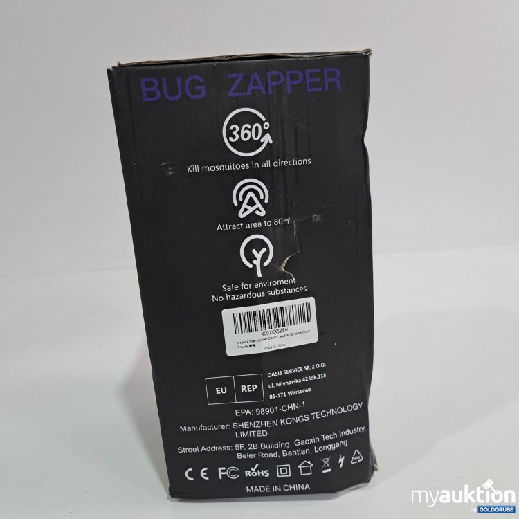 Artikel Nr. 784646 Artikel Nr. 784646: Insektenvernichter elektrisch