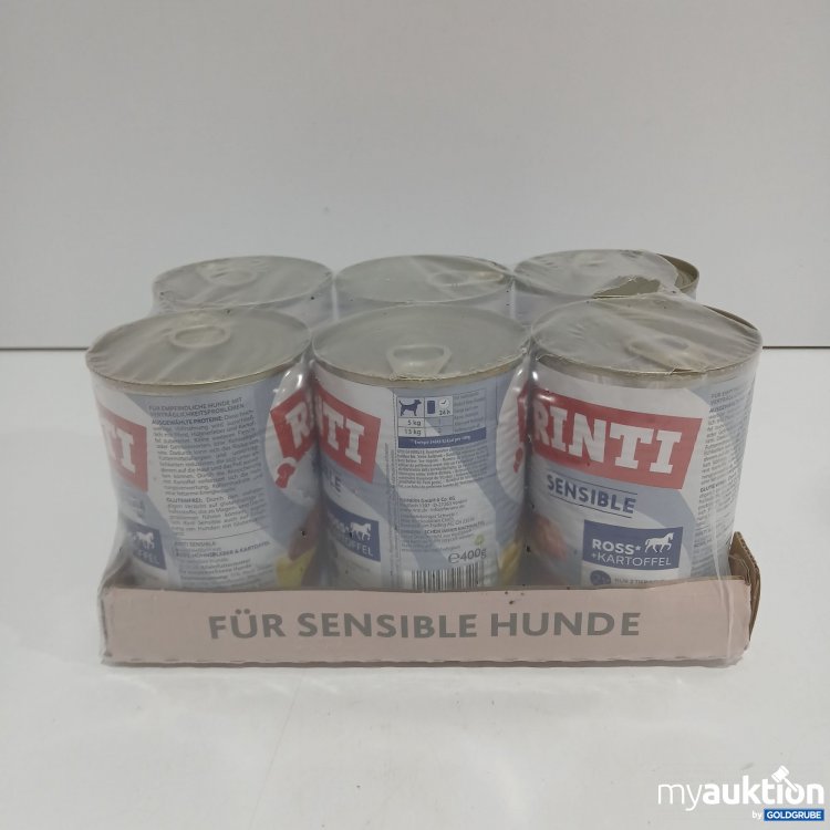 Artikel Nr. 871646 Artikel Nr. 871646: Rinti Sensible Hundefutter 6x400g