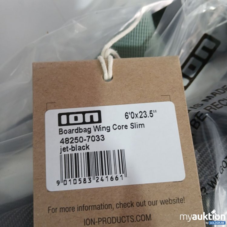 Artikel Nr. 893646: ION Boardbag Wing Core Slim jet-black 6'0x23,5