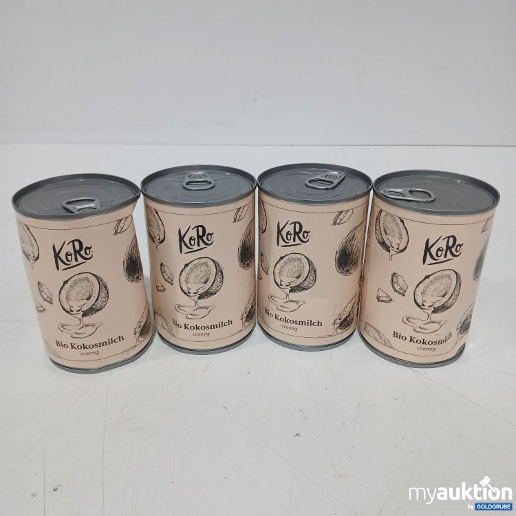 Artikel Nr. 950646: KoRo Bio Kokosmilch cremig 4x 400ml