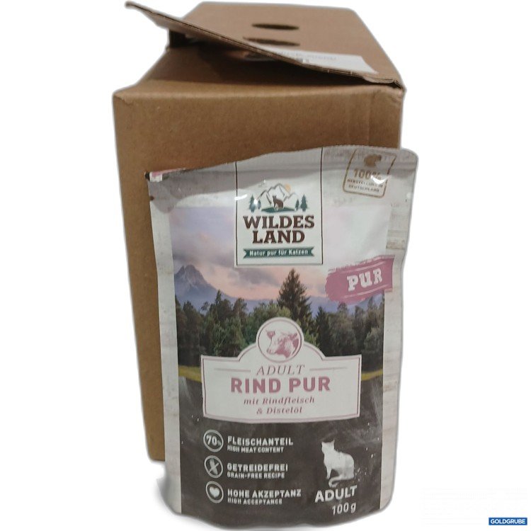 Artikel Nr. 957646: Wildes Land Adilt Rind Pur 12x100g 