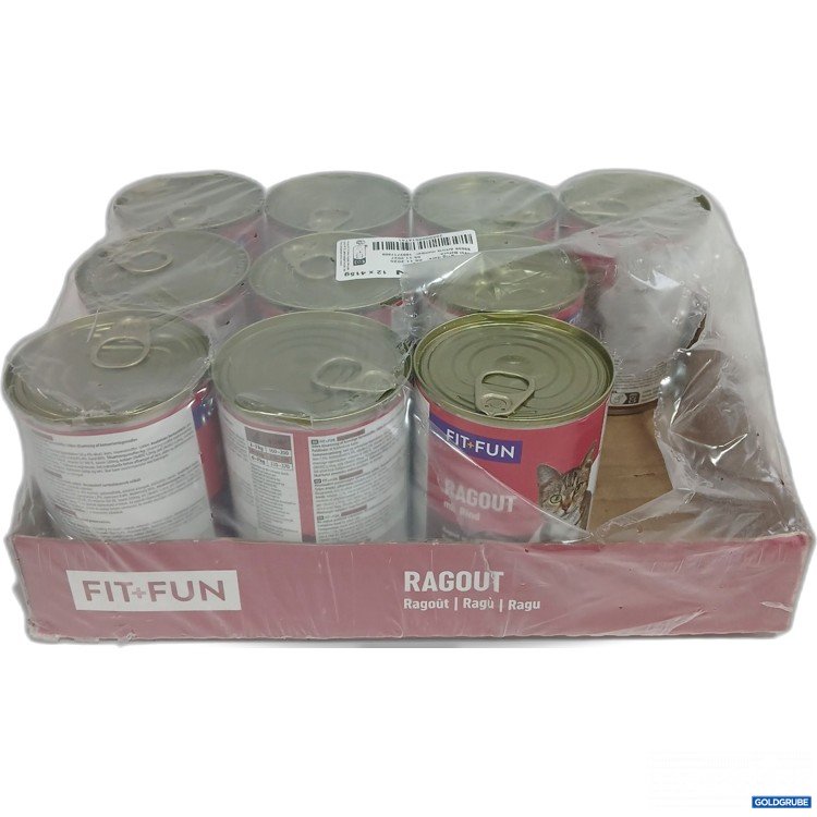 Artikel Nr. 986646: Fit+Fun Katzenfutter Ragout mit Rind 10x415g 