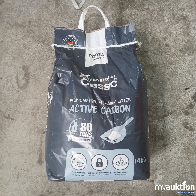 Artikel Nr. 990646: Porta Professional Classic Active Carbon Katzenstreu 14kg