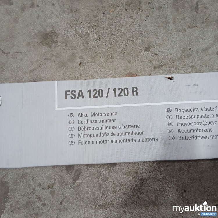 Artikel Nr. 441647: Stihl Akku-Motorsense FSA120/120R 