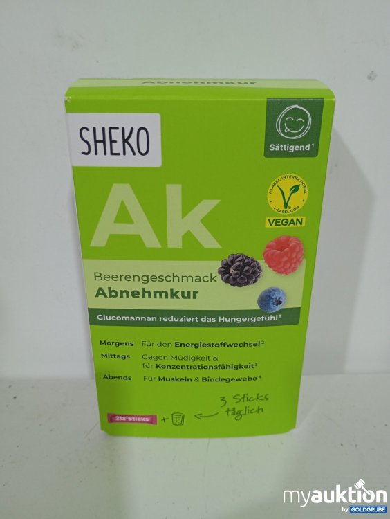 Artikel Nr. 471647: SHEKO Abnehmkur Beerengeschmack 21 Sticks 105 g