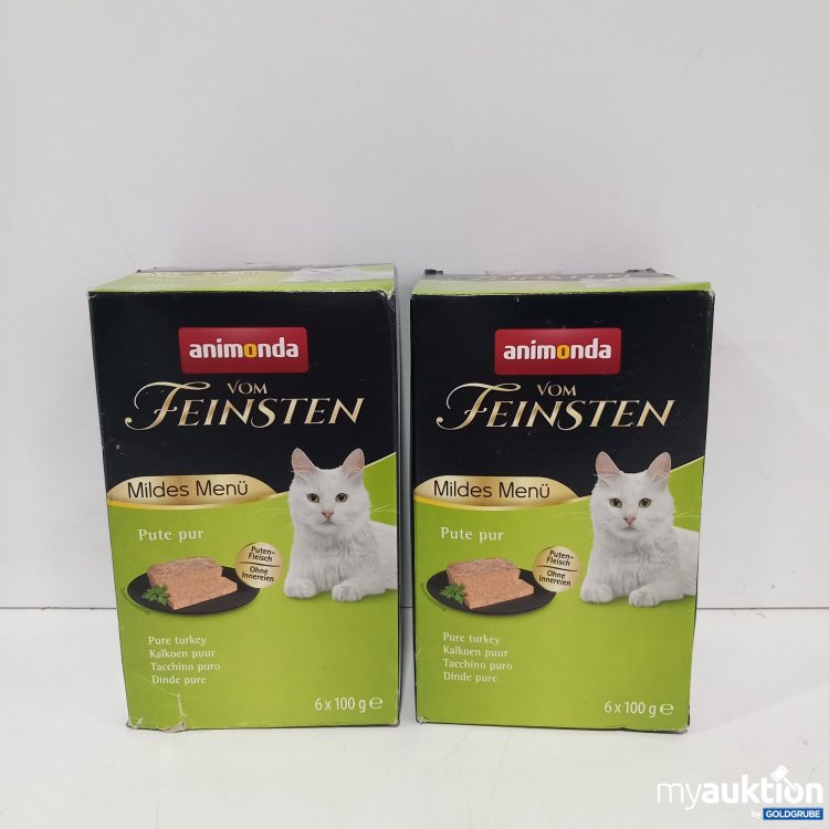 Artikel Nr. 818647 Artikel Nr. 818647: Animonda vom Feinsten Katzenfutter Pute 2x6x100g