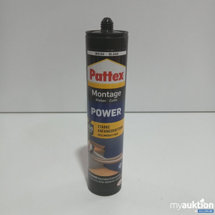 Artikel Nr. 825647 Artikel Nr. 825647: Pattex Montage Kleber Power Weiss 370g