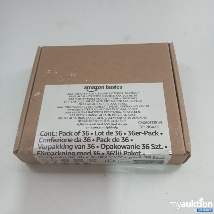 Artikel Nr. 844647 Artikel Nr. 844647: Amazon Basics AAA Batterien 36 Stück