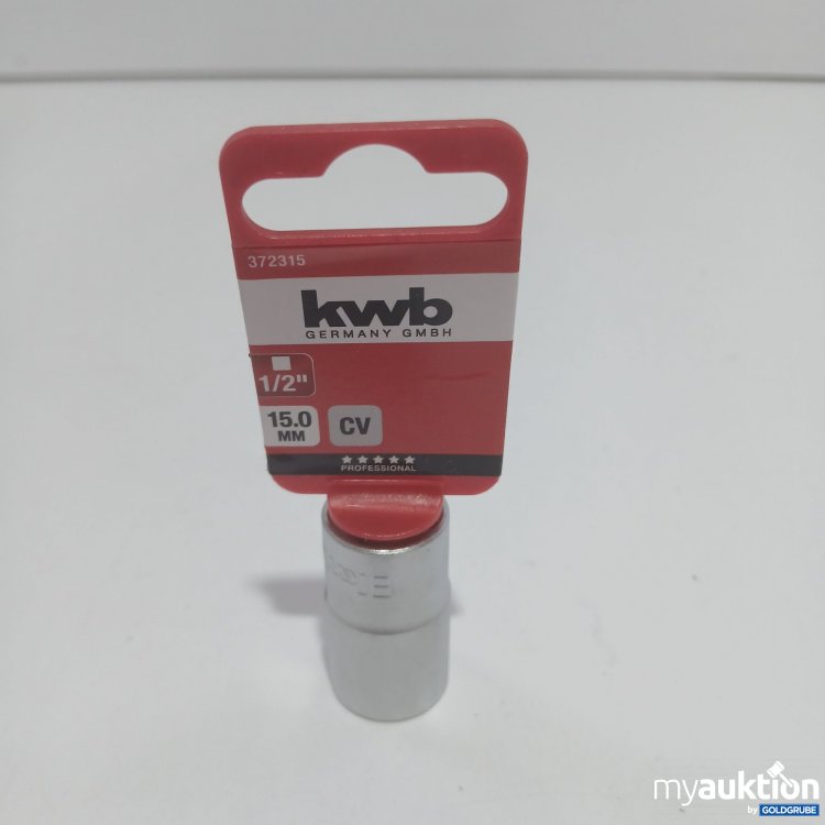 Artikel Nr. 861647: kwb 15mm Kraft-Steckschlüssel-Einsatz