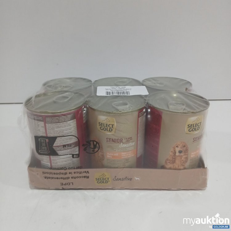 Artikel Nr. 871647 Artikel Nr. 871647: Select Gold Sensitive Hundefutter 6x400g