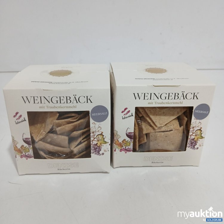 Artikel Nr. 903647: Weingebäck mit Traubenkernöl Meersalz  