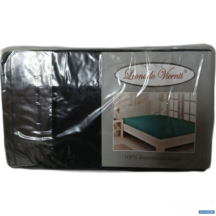 Artikel Nr. 920647: Leonardo Vicenti Spannbettlaken 100% Baumwolle Jersey Steghöhe bis 25 cm