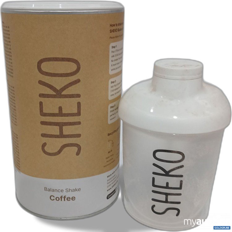 Artikel Nr. 950647: Sheko Balance Shake Coffee 378g mit Shaker