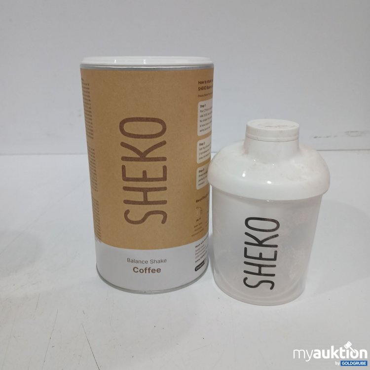 Artikel Nr. 950647: Sheko Balance Shake Coffee 378g mit Shaker