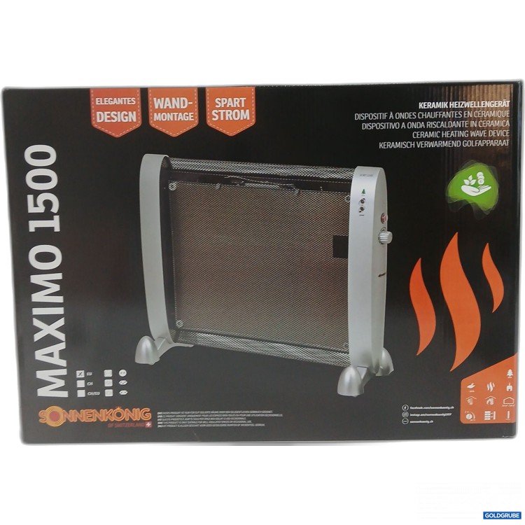 Artikel Nr. 951647: Sonnenkönig Maximo 1500 Keramik Heizwellengerät 