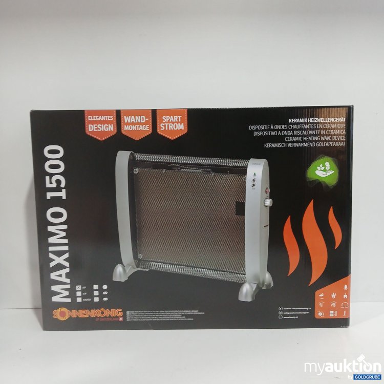 Artikel Nr. 951647: Sonnenkönig Maximo 1500 Keramik Heizwellengerät 