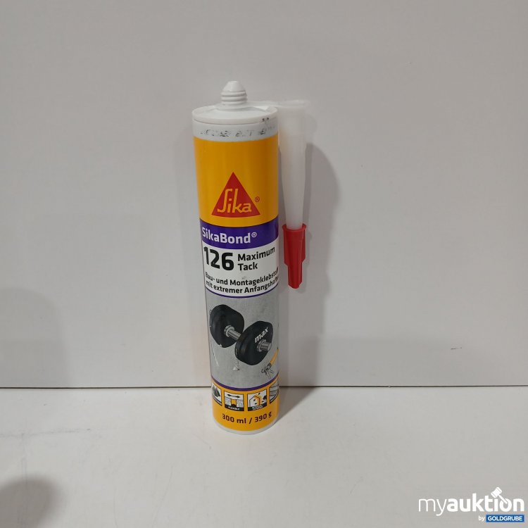 Artikel Nr. 954647: Sika SikaBond 126 Maximum Tack Bau- und Montagekleber 300ml/390g