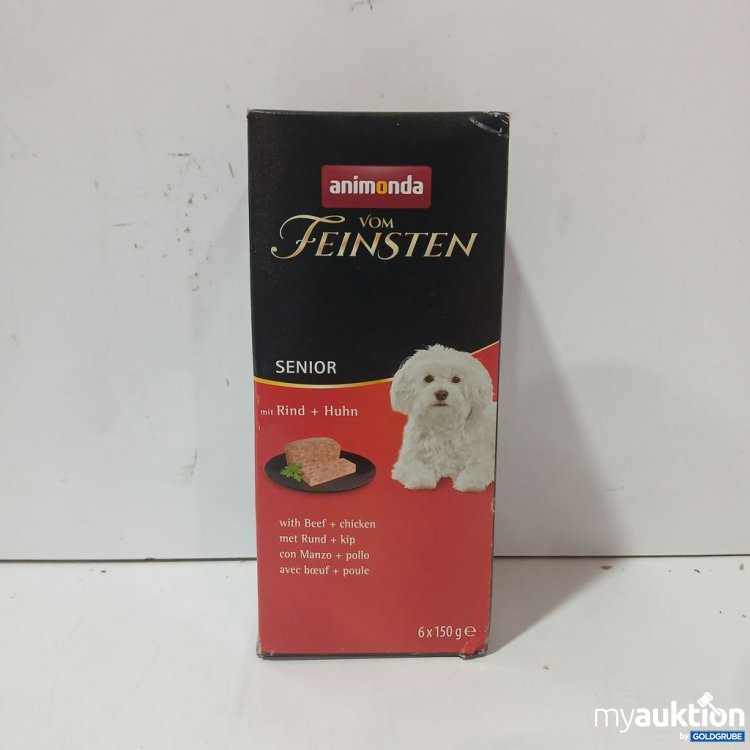 Artikel Nr. 985647: animonda vom Feinsten Senior mit Rind + Huhn 6x150 g