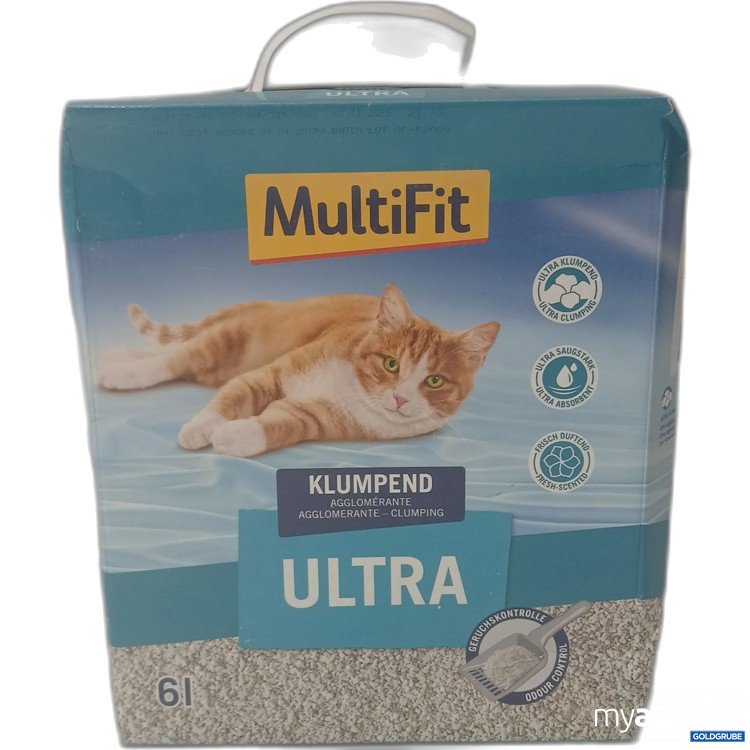 Artikel Nr. 990647: MultiFit Klumpend Ultra Katzenstreu 6L