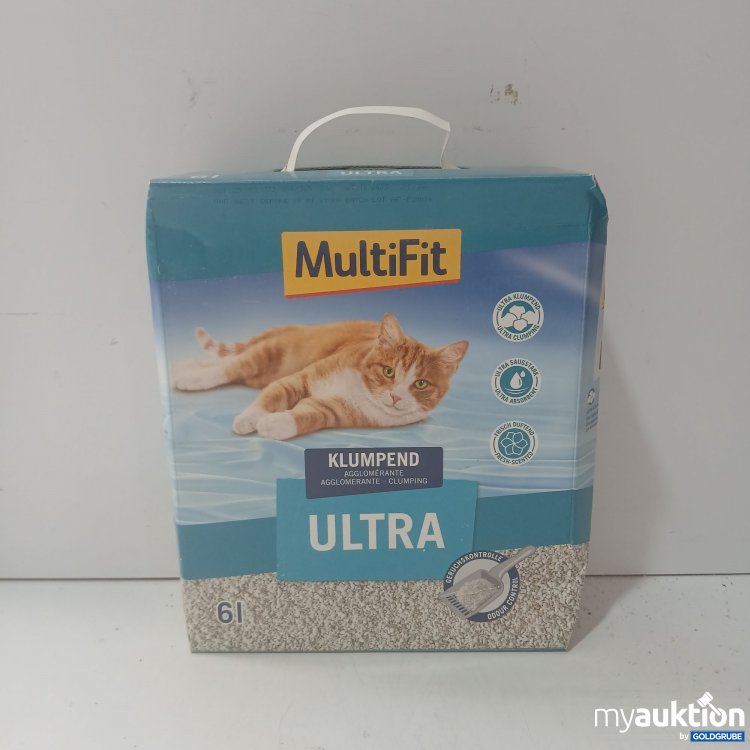 Artikel Nr. 990647: MultiFit Klumpend Ultra Katzenstreu 6L
