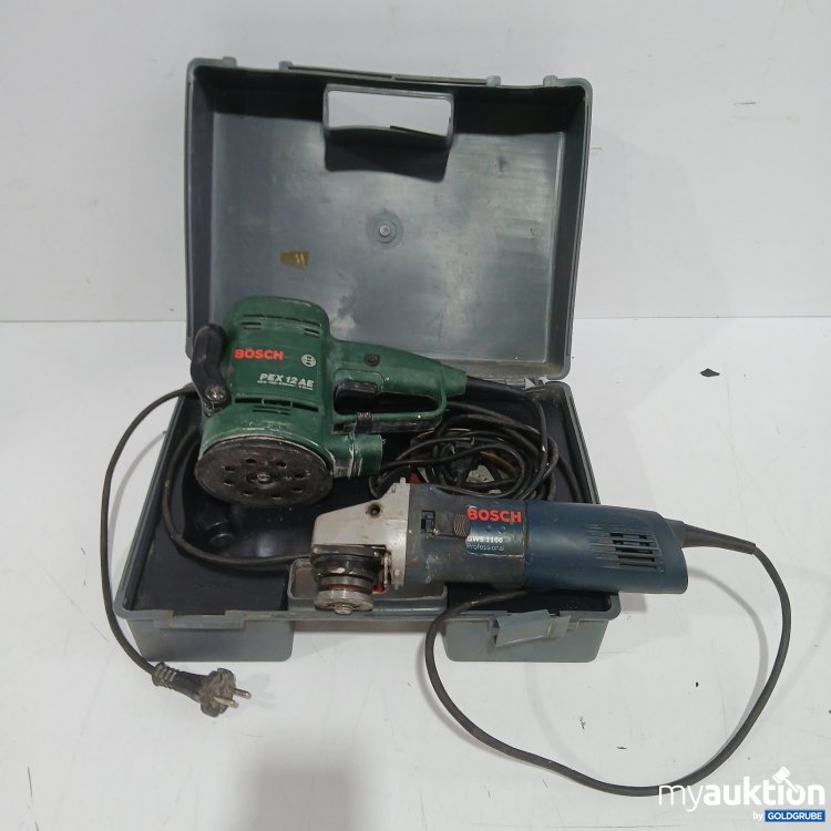 Artikel Nr. 466648 Artikel Nr. 466648: Bosch Elektrowerkzeuge GWS 1100 und PEX 12 AE