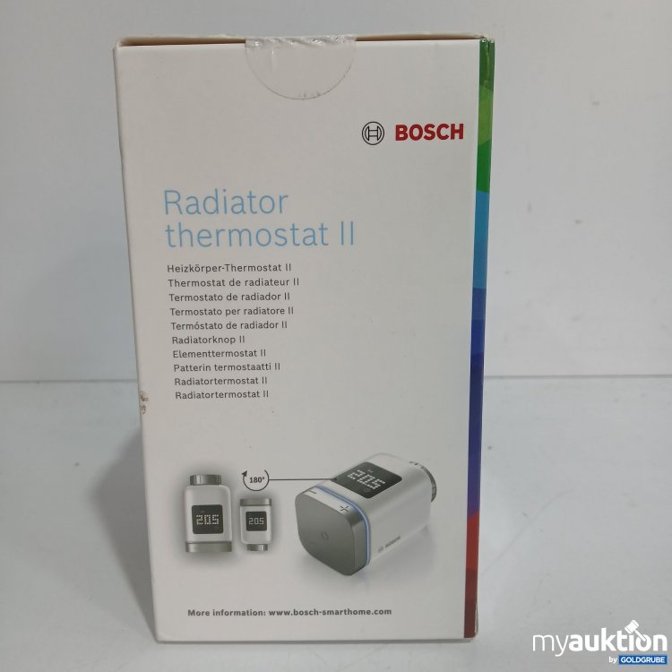 Artikel Nr. 820648 Artikel Nr. 820648: Bosch Radiator Thermostat II B41440HB