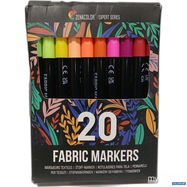 Artikel Nr. 883648 Artikel Nr. 883648: Zenacolor Fabric Markers 20stk