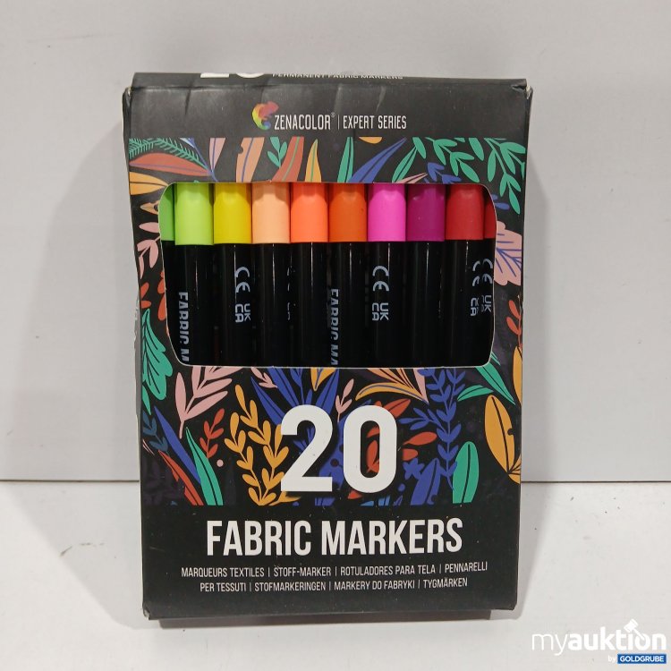 Artikel Nr. 883648 Artikel Nr. 883648: Zenacolor Fabric Markers 20stk