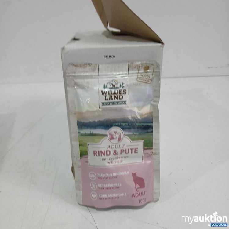 Artikel Nr. 957648: Wildes Land Adult Rind&Pute 12x100g 