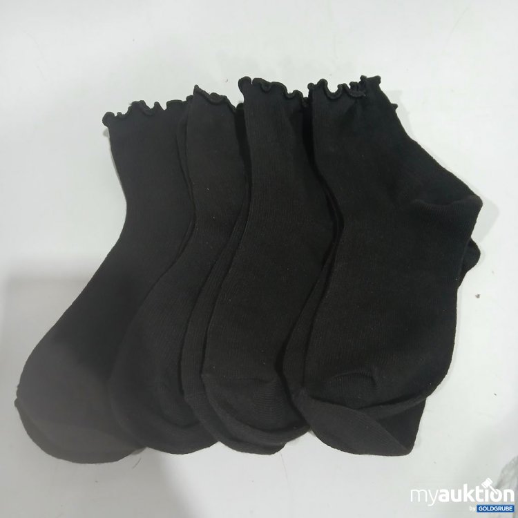 Artikel Nr. 963648: Socken Kurz schwarz 4Paar