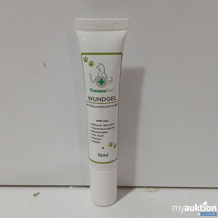 Artikel Nr. 978648: TraumaPet WUNDGEL mit kolloidalem Silber 15 ml
