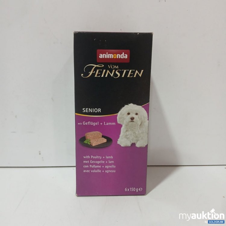 Artikel Nr. 985648: animonda vom Feinsten Senior mit Geflügel + Lamm 6x150 g