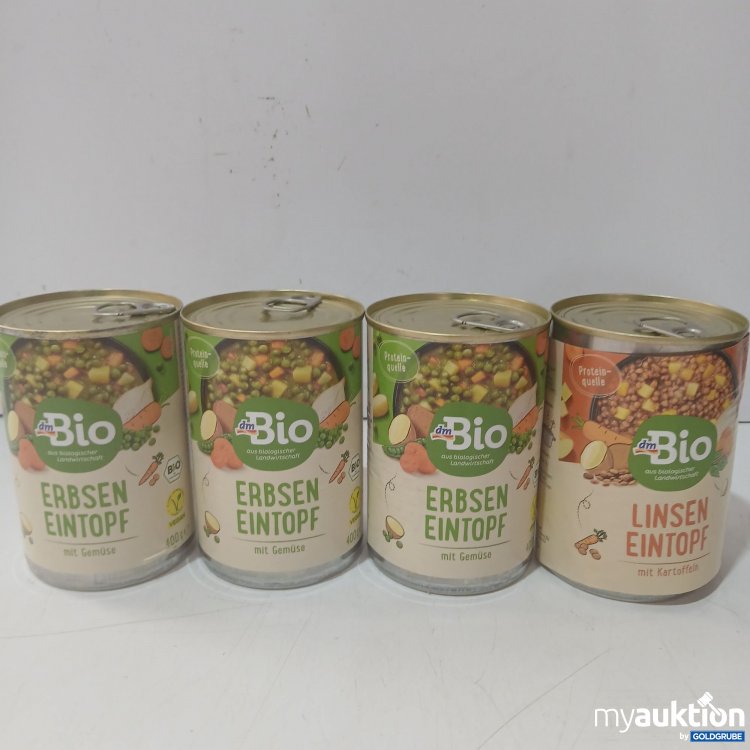 Artikel Nr. 995648 Artikel Nr. 995648: Dm Bio versch. Eintöpfe je 400g 4Stk