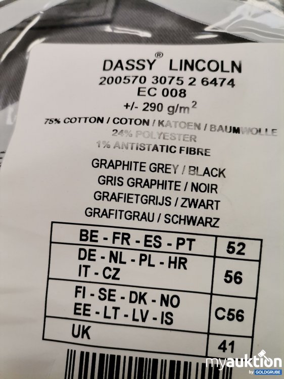 Artikel Nr. 734649 Artikel Nr. 734649: Dassy Lincoln Hose