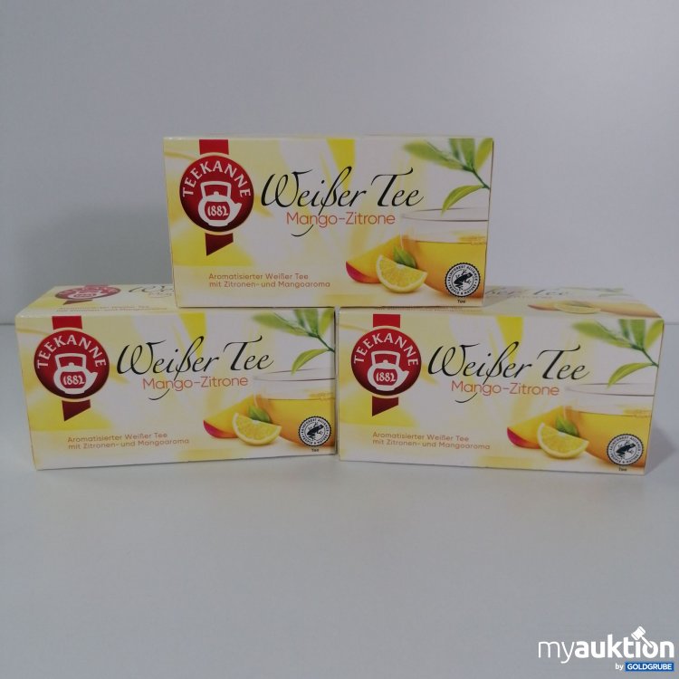 Artikel Nr. 768649 Artikel Nr. 768649: Teekanne Weißer Tee Mango-Zitrone 20 Doppelkammerlbeutel