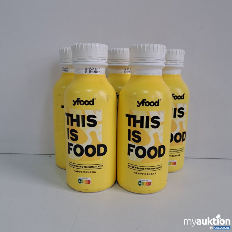 Artikel Nr. 816649 Artikel Nr. 816649: Yfood This is food Happy Banana 5x500ml