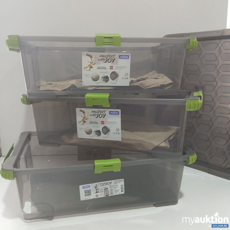 Artikel Nr. 857649: Rotho Box 3 Stück 590x395x185mm