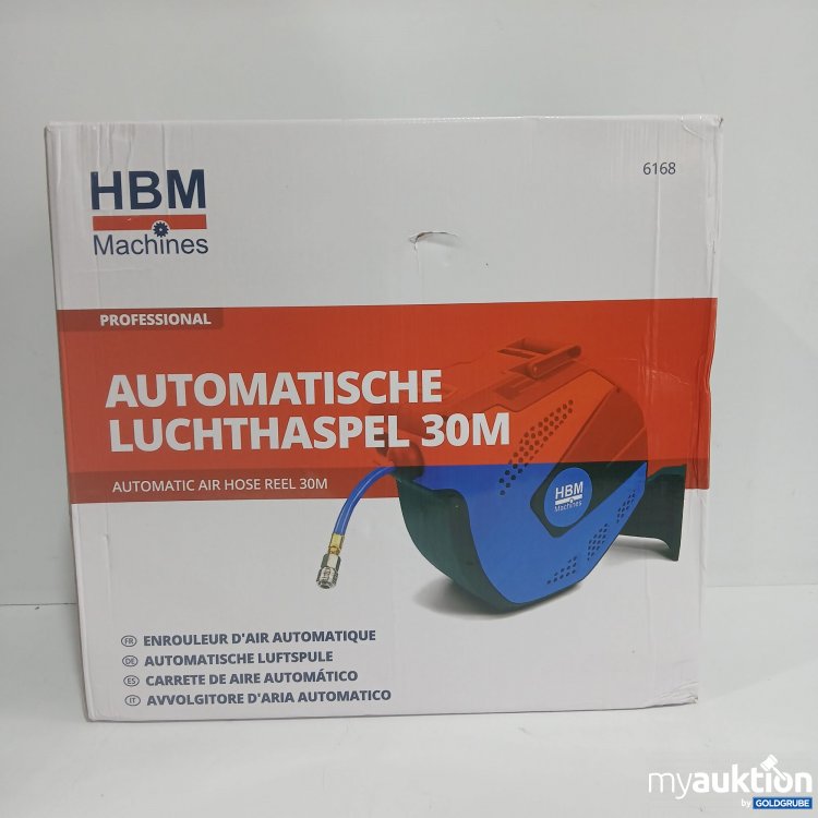 Artikel Nr. 872649 Artikel Nr. 872649: HBM Machines Automatische Luchthaspel 30m 6168