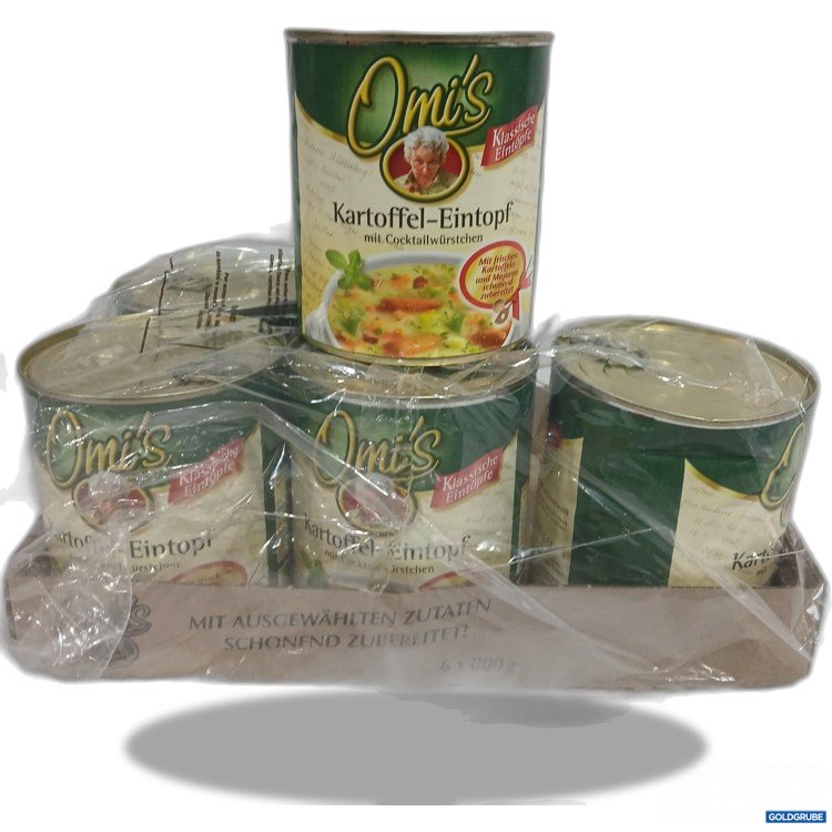 Artikel Nr. 885649: Omi's Kartoffel-Eintopf mit Cocktailwürstchen 6x800g