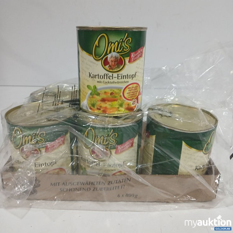 Artikel Nr. 885649: Omi's Kartoffel-Eintopf mit Cocktailwürstchen 6x800g